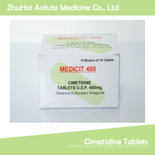 Hochwertige medizinische Cimetidin Tabletten / Pillen